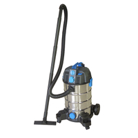 TANQUE DE ACERO INOXIDABLE 307-35L Aspirador eléctrico en seco y húmedo con grandes ruedas traseras