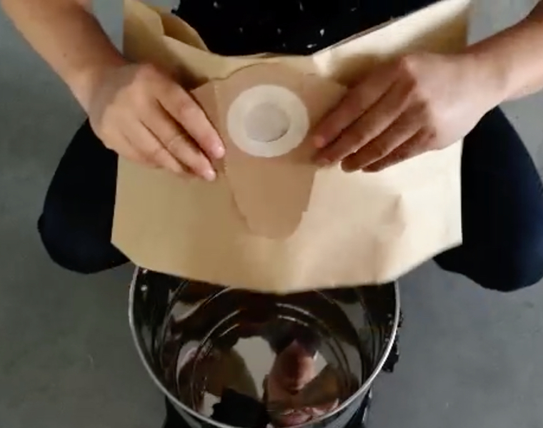 Video of installing paper bags.jpg